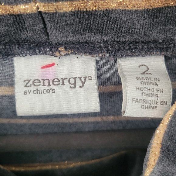 Zenergy by Chicos Velour Top - Picture 5 of 6